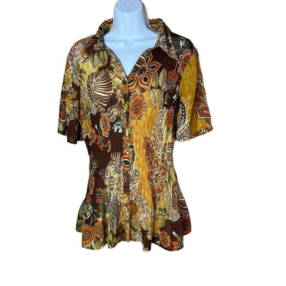 ‎Studio 1940 button down shirt Womens size 18/20